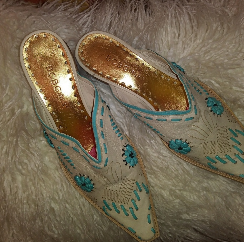 BCBG Western Mules